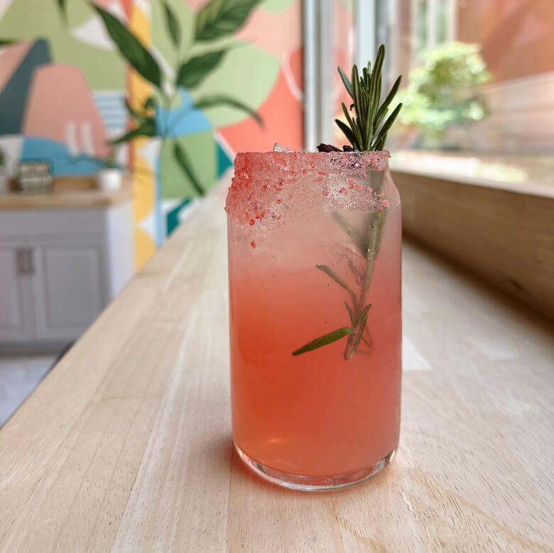 Strawberry Rose Lemonade