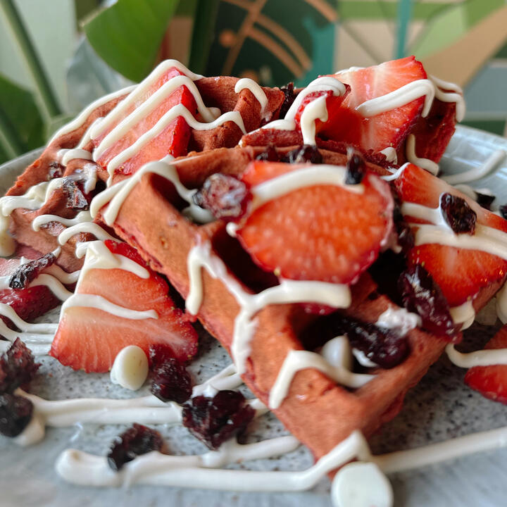 Red Velvet Waffles Red Velvet Waffles